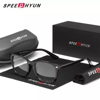Игровые очки SPEEDHYUN Crystal Clear с максимальным эффектом блокировки синего света оранжевый/чёрный