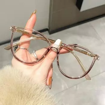 Игровые очки Tr90, блокирующая синий свет, антибликовая оправа для очков для женщин, дизайнерские роскошные новые квадратные очки, модные винтажные очки чёрный