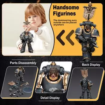 Игровые персонажи 1/18, настольные украшения, подвижные суставы, 4,8 дюйма One Size