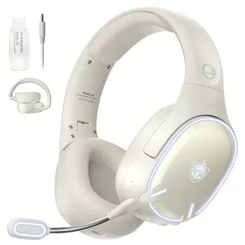 Игровые проводные и Low USB Bluetooth проводные 3WAY игровые съемные шумоподавляющие 45 часов непрерывного мощного баса улучшенные совместимы с ПК PS5 PS4