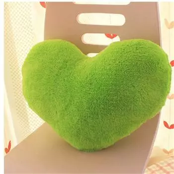 Игрушечная диванная подушка, мягкая плюшевая кукла в форме сердца, декоративная подушка для дома 15cm красный