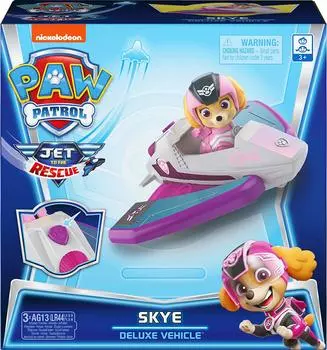 Игрушечная фигурка Paw Patrol Sky Jet Rescue со светящимся звуком и звуком [Предмет]