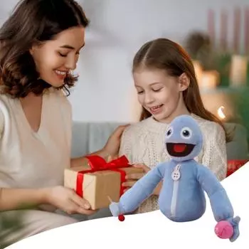 Игрушечная фигурка Yousheng Игра в прятки Мягкий полипропиленовый хлопок Наполнитель Интерактивное развлечение Коммуникационная кукла Инструмент 16cm жёлтый