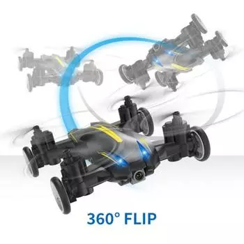 Игрушечная летающая машинка с дистанционным управлением, два режима «воздух-земля», 2,4 ГГц, беспроводной RC