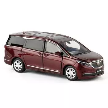 Игрушечная машинка Buick GL8 ES Avenir 1/32, литая миниатюра минивэна из металлического сплава, коллекционная модель Jackiekim Sound & Light, подарок для мальчика, ребенка белый