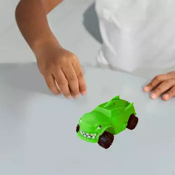Игрушечная машинка для детей с функцией растягивания и креативным дизайном зелёный