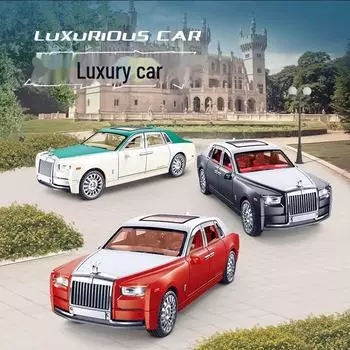 Игрушечная машинка Rolls-Royce Infirmed для детей со звуком, светом и открывающимися дверями Six-door sound and light sedan/inertia power