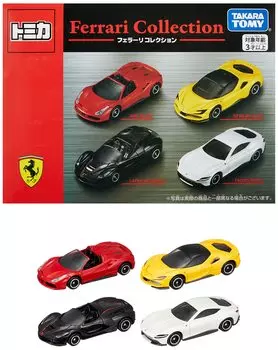 Игрушечная мини-машинка TAKARA TOMY Ferrari для детей от 3 лет и старше. Соответствует стандартам безопасности игрушек и имеет сертификат ST Mark TOMICA Коллекция Tomica