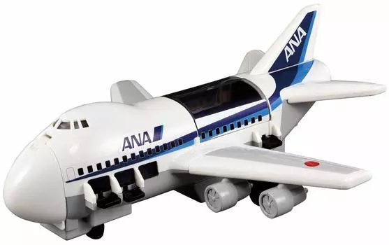 Игрушечная мини-машинка TAKARA TOMY World Cargo Jet унисекс для детей от 3 лет и старше. Соответствует стандартам безопасности игрушек ST Mark Certification TOMICA Tomica ANA
