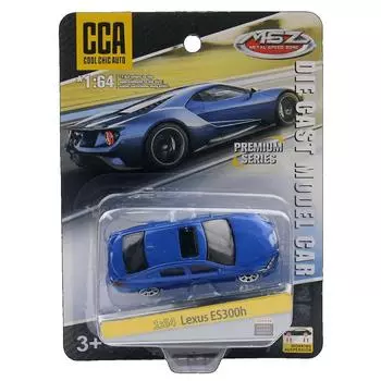Игрушечная модель автомобиля Lexus Es300h серии 1/64, литая под давлением, миниатюрная модель автомобиля со свободными колесами, коллекция подарков для детей, мальчиков и малышей