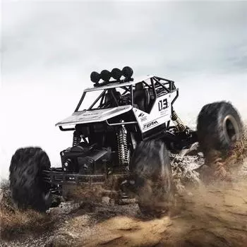 Игрушечная модель с полным приводом и дистанционным управлением, 1:16, высокая мощность, альпинистский автомобиль с дистанционным управлением чёрный