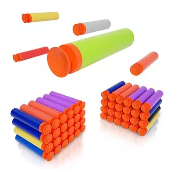 Игрушечная пуля TORMEN Dart Arrow Sponge Bullet Оригинальная повторяющаяся пуля Совместимая с Elite Совместимая с Nerf Blaster Мягкая пуля Запасные части пуль