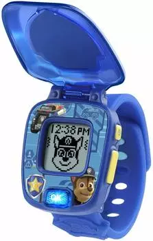 Игрушечные часы PAW Patrol, многофункциональные, обучающие, синие, с изображением Щенячьего патруля [Товар]