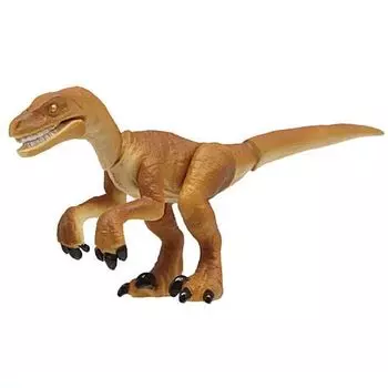 Игрушечные фигурки существ серии Gacha Action THE Dinosaur Claw Hunter Velociraptor Gacha Gacha Capsule Toy Attack! [1. А] (один предмет)