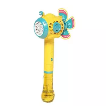 Игрушечные мыльные пузыри! Полностью автоматический распылитель пузырей — это безумие. Ослепительные огни танцуют. Детские игрушки супер крутые!(180мл) One Size