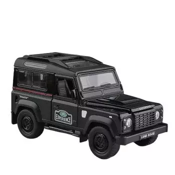 Игрушечный автомобиль Land Rover Defender 1/32, прочная литая модель с инерционным механизмом, подарочная коллекция 2024 года 1/32-Size:14.3*6.2*7.4cm