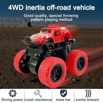 Игрушечный автомобиль Мини-инерционный внедорожник красный