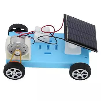 Игрушечный автомобиль на солнечной энергии DIY Kit Обучающая игрушка Научная экспериментальная игрушка для мальчиков и девочек-подростков