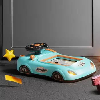 Игрушечный автомобиль с рулевым колесом Приключение Обучение Подарок на день рождения Обучающая игра-соревнование Симуляция с