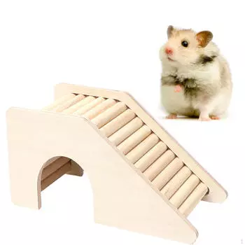 Игрушечный домик для хомяка, интересное убежище, игра для домашних животных одинакового размера Ladder