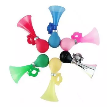 Игрушечный гудок, гудок для детей, велосипедный гудок, велосипедный звонок, звуковой сигнал для велосипеда, силиконовый 15.5*6.8cm синий