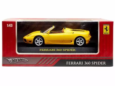 Игрушечный хобби hot wheels hot wheels ferrari Ferrari Grand Prix Collection масштабная литая модель ferrari ferrari 360 Spider модель игрушки 1:43 - [элемент]