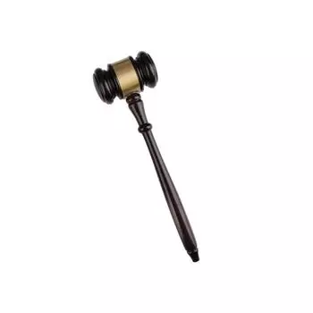 Игрушечный молоток из дерева ручной работы для аукционов Justice Auctions, исключительный подарок ручной работы