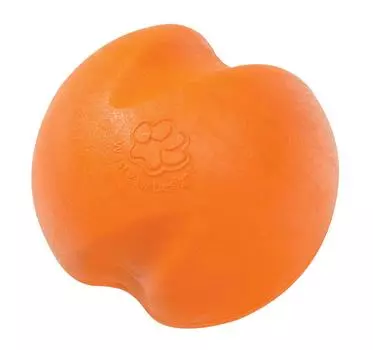 Игрушечный мяч для собак West Paw Zogoflex Jive Tangerine L Size (оранжевый) оранжевый