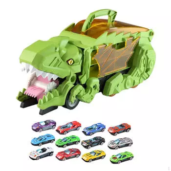 Игрушечный набор «Безумная кормушка для динозавров» для детей green
