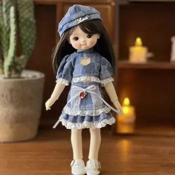 Игрушечный наряд BJD Одежда для кукол Игрушечная одежда Съемные шарниры Кукла Дети Девочки Игрушки style6