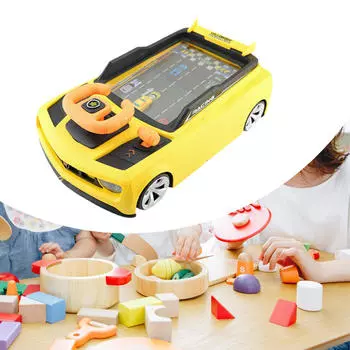 Игрушечный руль, приключение, вождение автомобиля, обучающая игра-симулятор для мальчиков 3 лет