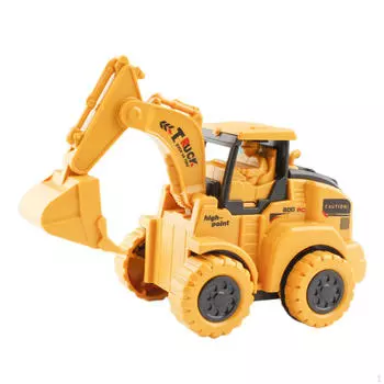 Игрушечный транспорт, литой инженерный автомобиль, детские компактные автомобили, мультяшные строительные машины для digger