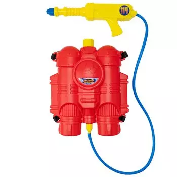 Игрушечный водяной пистолет Onda Tank Water Gun Red Fighter Outdoor Play Park Water Play Backpack Большая вместимость красный