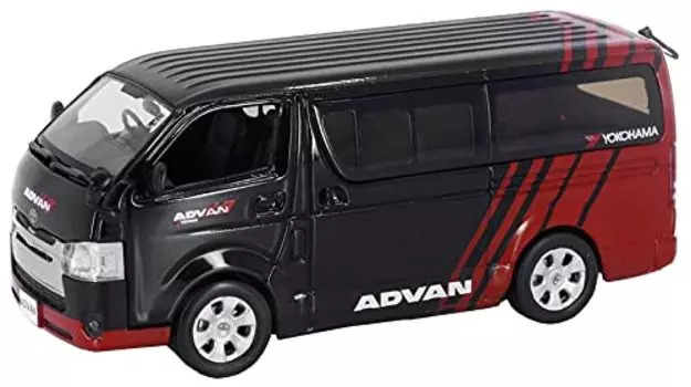 Игрушечный восточный миниатюрный Toyota Hiace Advan, готовый продукт ATC43179 1/43