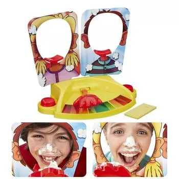 Игрушка-антистресс «Кремовый пирог в лицо» Интерактивные игрушки