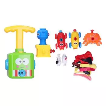 Игрушка-башня для запуска воздушных шаров Образовательная инерционная воздушная силовая машина для воздушных шаров Научный эксперимент ToyGreen