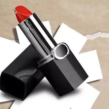 Игрушка-брызгалка для трюков, игрушка-шутка с поддельной помадой, портативная игрушка-брызгалка для игр и веселья на вечеринках чёрный