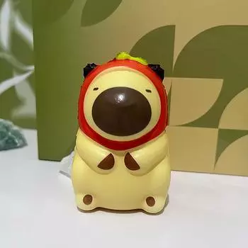 Игрушка Capybara Slow Rebound мягкая, милая, Capybara Pinch Fidget Ins Kawaii Capybara Squeeze Paw Toys для офисных работников 1pcs
