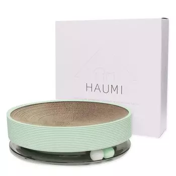 Игрушка-царапка для кошек HAUMI Картонная кровать Кровать Царапка Царапка (зеленый) зелёный