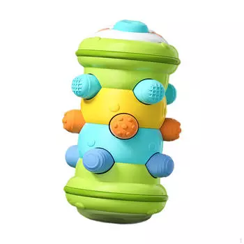 Игрушка Caterpillar Монтессори, упражнения для ползания, тренировка сцепления для домашнего использования и офиса зелёный