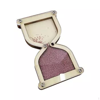 Игрушка деревянная песочные часы для малышей, раннее детское образование, дошкольное просвещение сенсорное Champagner B