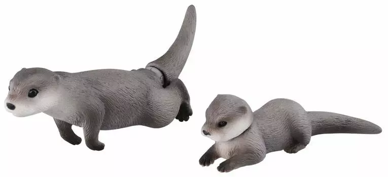 Игрушка динозавр евразийская выдра Takara Tomy Ania возраст AS-15 (Плавающая версия.) 3+