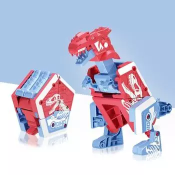 Игрушка-динозавр, износостойкая, практичная, интересная, высококачественная, детская, трансформирующаяся машина для мальчиков и девочек B