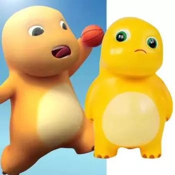 Игрушка-динозавр, мягкая игрушка с медленным отскоком, милая кукла-животное, игрушка для снятия стресса жёлтый