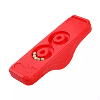 Игрушка для активного отдыха для детей: Балансировочная доска и тренажер Wobble красный