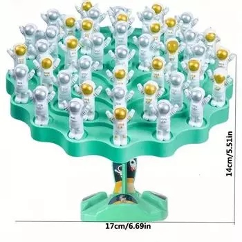 Игрушка для балансировки и восприятия, астронавт, баланс, космонавт, игры, забавные космические головоломки, игрушки для детей, набор настольных игр для досуга синий