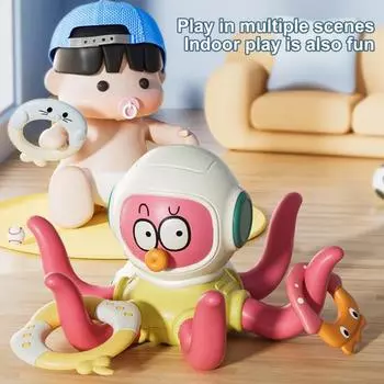 Игрушка для бассейна «Осьминог» для детей, игры в воду, игры на координацию, компаньон для купания, развитие рук и глаз, прочность сцепления в помещении и на открытом воздухе