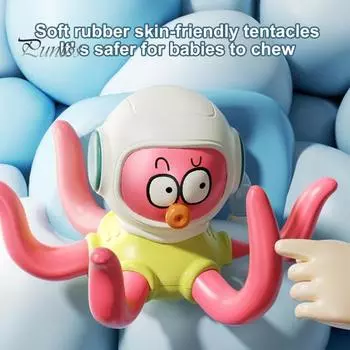 Игрушка для бассейна «Осьминог» для детей Игры для водных игр Спутник для купания Координация рук и глаз Развитие силы хвата Игрушка для купания в помещении и на улице Веселое обучение Octopus