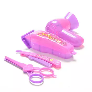 Игрушка для девочек, игровой домик, стирка, удар, костюм из четырех частей, пластиковая экологическая игрушка розовый