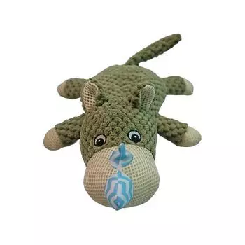 Игрушка для домашних собак для крупных собак, милая плюшевая пищалка, мягкие игрушки из флиса, прочная жевательная, милая мягкая игрушка, игрушка для зубов питомца, аксессуары для собак